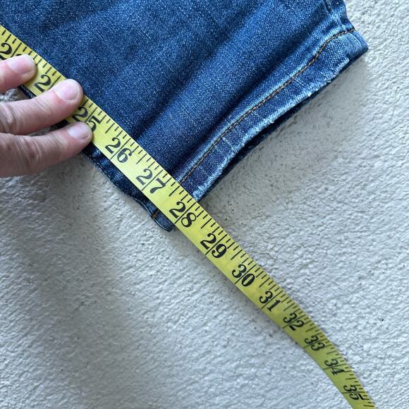 Judy Blue Boyfriend Fit Mid Rise Distressed Medium Wash Size 26 - Picture 8 of 8